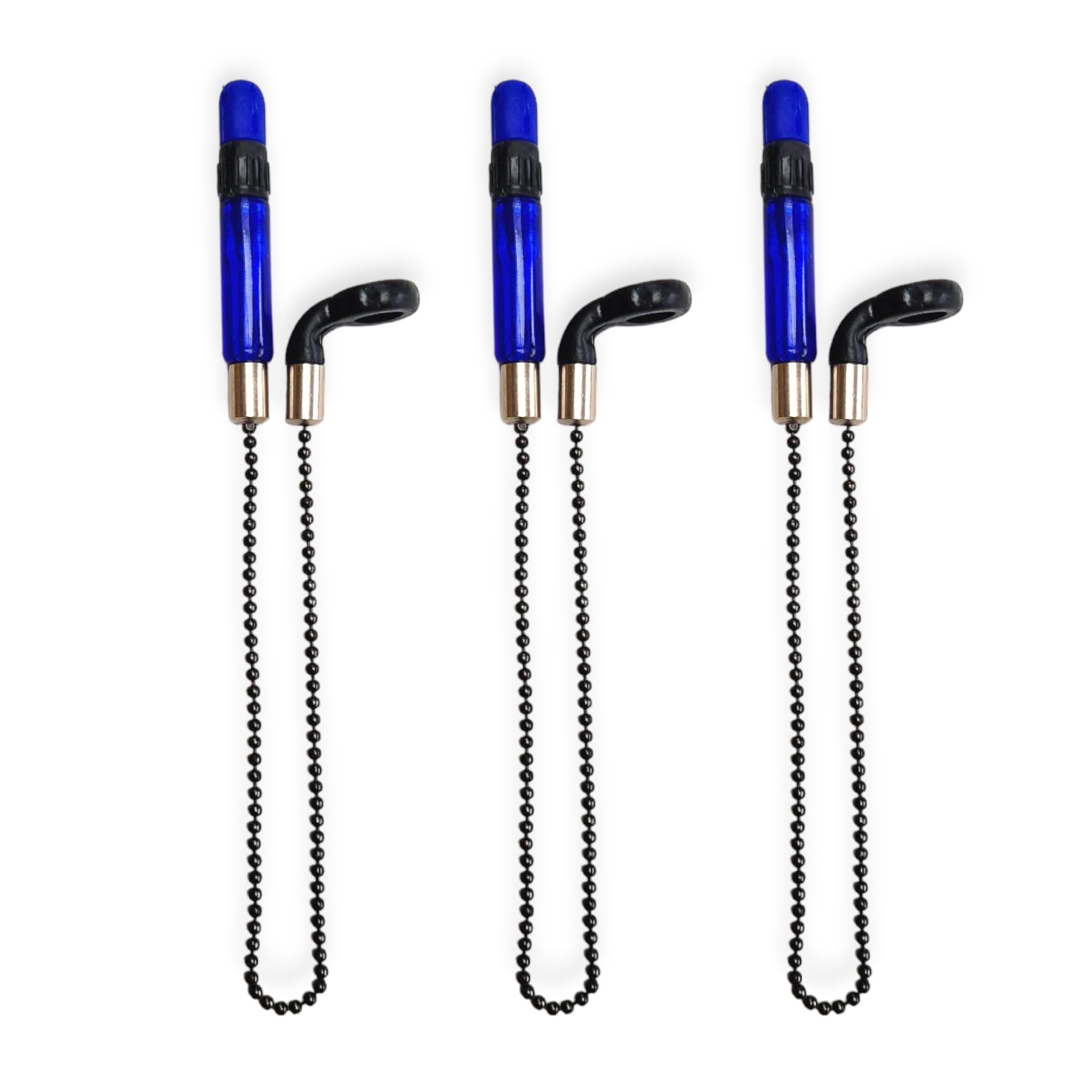 TJR Tackle 3 GTO Bobbins Bite Indicators Carp fishing Tackle for Bite Alarms and bank sticks From (BLUE)