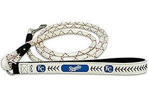 GameWear Kansas City Royals Frozen Rope Baseball Leather Leash, Large