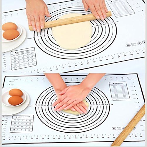 60x40cm Platinum Silicone Dough Fondant Mat Glass Fiber Reinforced by ZurarakShiop