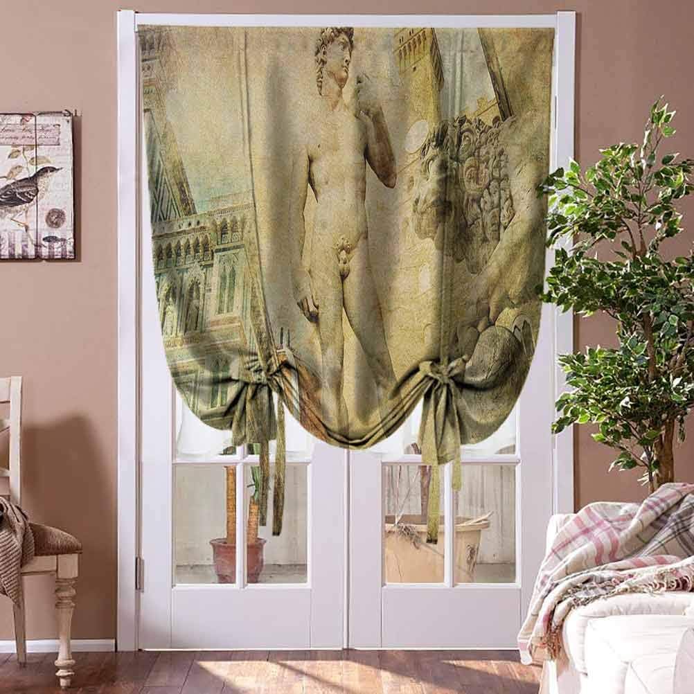 French Door Curtains Italy Adjustable Balloon Window Shades
