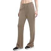 Danskin Womens Cloud Flare Leg Sweatpants with Pockets