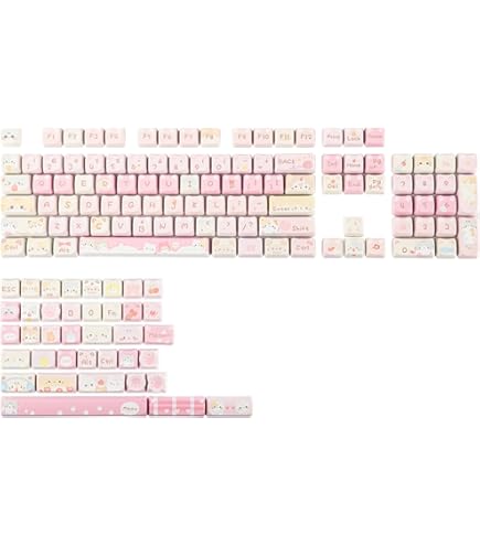 【美品】キーキャップ Ducky x Hardcap Afterglow 108 Hardcap x Ducky Horizon 108 Key OEM Profile Double Shot PBT