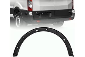 YINZINR Rear Fender Molding Trim Wheel Arch Fender Fits for 2015-2022 Ford Transit, OEM #CK4Z61280K97AC, CK4Z61280K96AC, Direct Replacement (Left Driver Side)