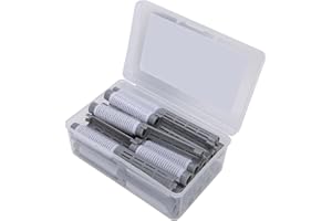 20Pcs Perm Curlers hair perms for women Hair Perm Rods Perming Rod, Hair Roller Curler Hairdressing Tool Kit Self Perm Kit Ko