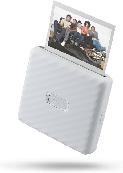 INSTAX Link WIDE Printer Ash White Bluetooth Smartphone Photo Printer