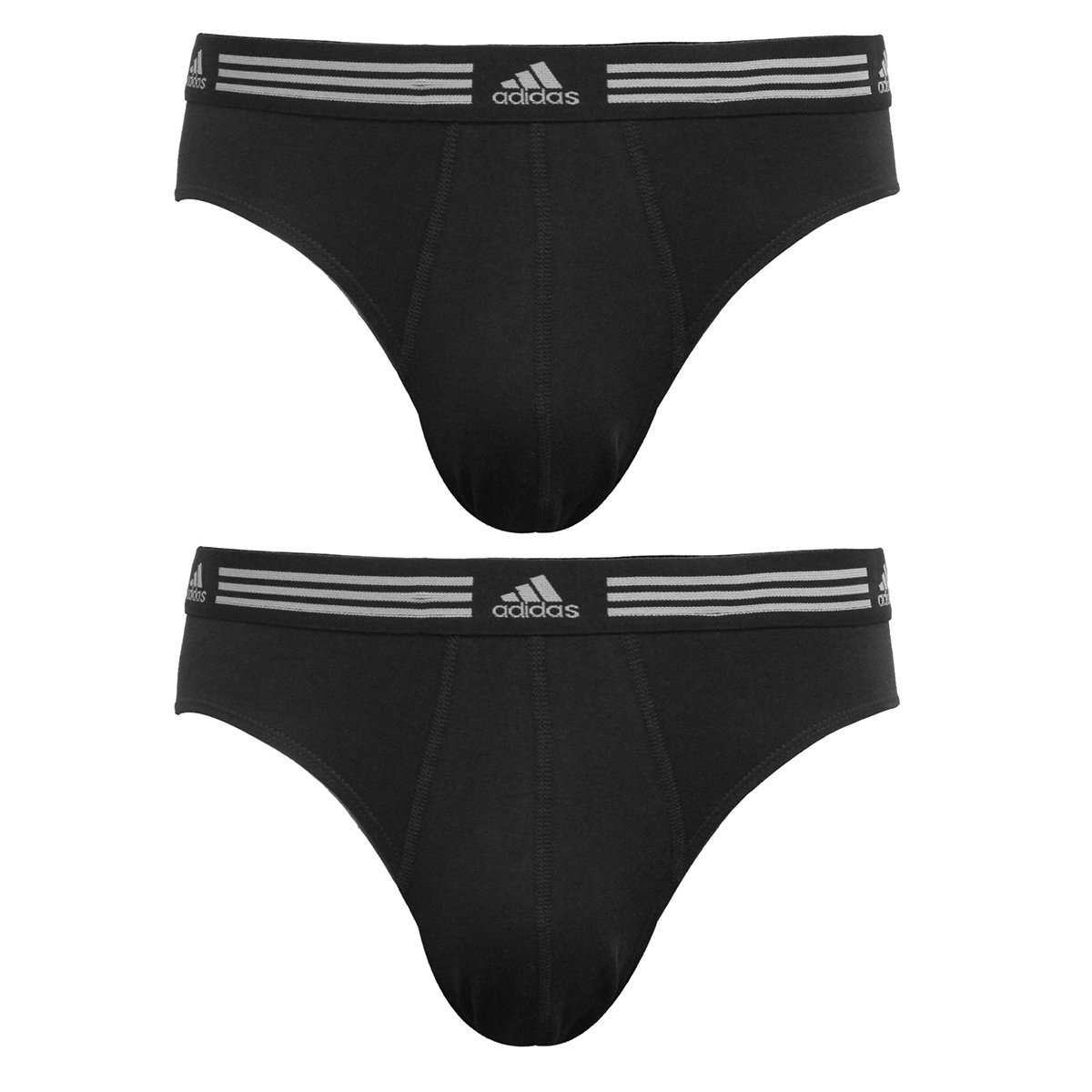 adidas Men's Athletic Stretch Cotton Brief Underwear (2Pack) Amazon