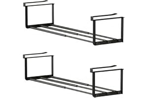 XIANGLV Wardrobe Shoe Rack, Adjustable Extendable Shoe Rack & Under Shelf Storage for Closet 16.5-31.5 Inch Shoe or Clothing 