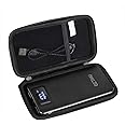 Hermitshell Travel Hard Case for GETIHU 10000mAh Power Bank Portable Charger LED Display (Not Including Power Bank) (Black 2)