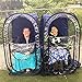 Under the Weather® MyPod™ 1 Person Pop-up Weather Pod. The Original, Patented WeatherPod™