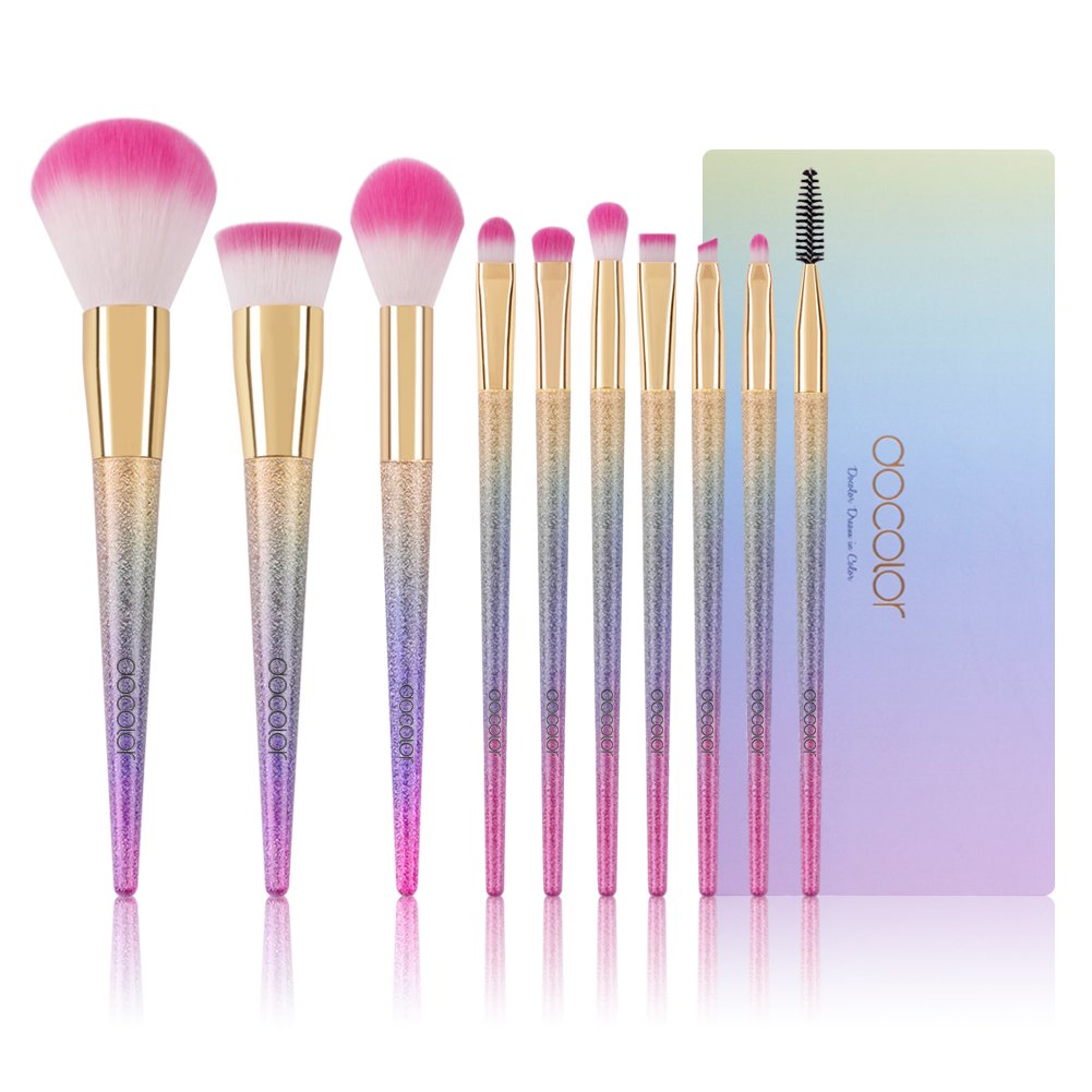 Docolor Makeup Brushes 6 Pcs Fantasy Brush Set Eyeshadow