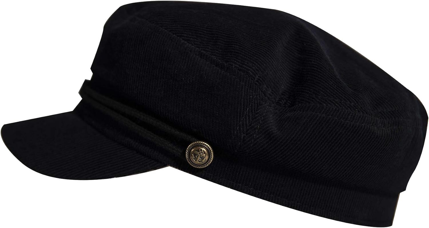plain corduroy hat