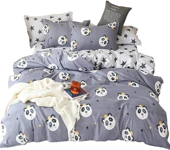 Black Stripe Twin 59x79 Ludan Bedding Set Black White Stripes Print 3pcs Bedding Set Duvet Cover Without Comforter Pillowcase Twin Full Queen For Kids Teens A B Design For Kids Bedding Home