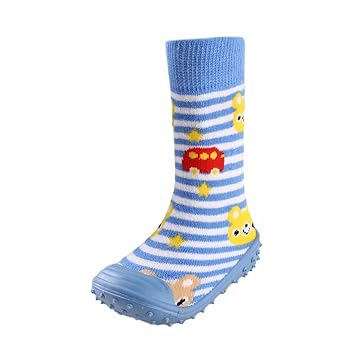 Huhu833 Baby Socken, Neugeborenes Baby Jungen Mädchen Cartoon Bodenbelag Socken rutschfeste Sohle aus weichen Gummischuhe Sne