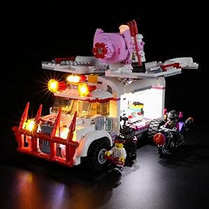 BRIKSMAX Led Lighting Kit for Creator Pigsy's Food Truck - Compatible with Lego 80009 Building Blocks Model- Not Include The Lego Set