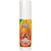 Sanar Naturals Arnica Gel Roll On, Menthol Muscle &amp; Joint Pain Relief | Fast-Acting Cooling Gel, Muscle &amp; Joint Pain Relief, Arnica Montana, Menthol &amp; Camphor, Non-Greasy Roll-On, 3 oz