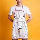 HENBRANDT Novelty Men's Funny Sexy Apron for Cooking BBQ Party Kitchen Gift view 5