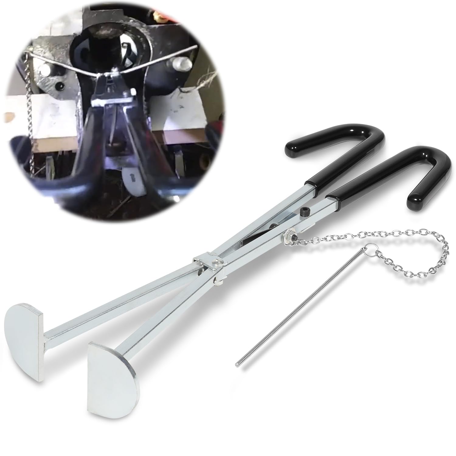 Photo 1 of 91-45497A1 Exhaust Bellows Expander Tool for MerCruiser Drives, Fits MC-1, Alpha One, Bravo, and Blackhawk