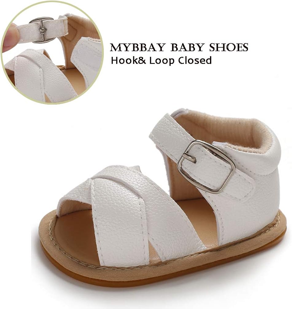  | Babelvit Infant Baby Girls Boys Soft Summer Sandals Casual Dress Shoe Flower Tassel Anti Slip Rubber Sole Outdoor Flats Toddler First Walker Shoes | Sandals