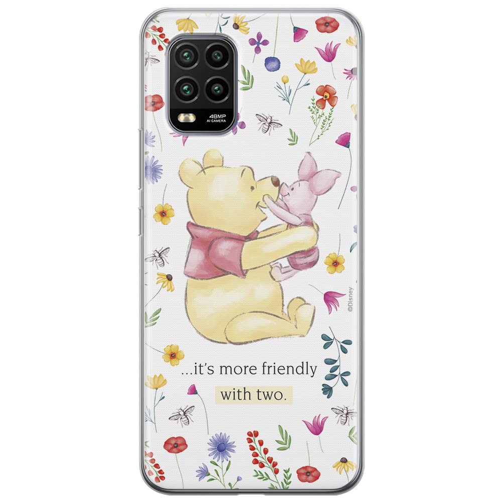 ERT GROUP mobile phone case for Xiaomi MI 10 LITE original and officially Licensed Disney pattern Winnie the Pooh and friends 030 optimally adapted to the shape of the mobile phone, case made of TPU — image 1