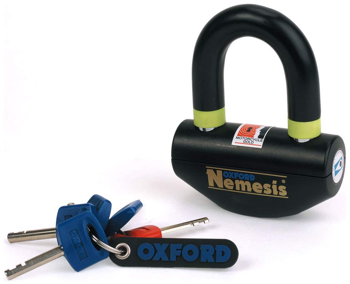 Oxford Nemesis High Security Padlock OF47 Sold Secure Gold