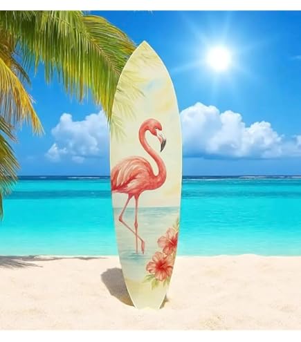 Amazon.com: NUEK Corona Surfboard 46.5 in Sign - Parrots at The