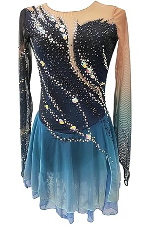 Vestido Flamenca Mujer TiaoBug Vestido De Baile Latino De