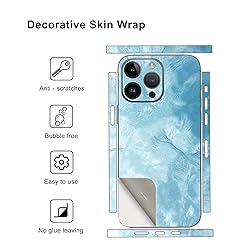 CXWITHY Skin Wrap for iPhone 15 14 13 Pro