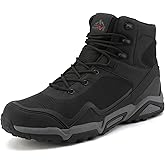 NORTIV 8 Men's Mid Waterproof Hiking Boots Outdoor Lightweight Trekking Mountaineering Camping Shoes