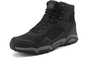 NORTIV 8 Men's Waterproof Hiking Boots Outdoor Backpacking Mountaineering Shoes