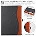Ztotop Case for iPad 6th/5th Generation 9.7 Inch 2018/2017/iPad Air 2 & 1, Premium PU Leather Business Folding Cover with Auto Wake/Sleep, Multiple Viewing Angles for iPad Air 2nd/1st Gen, Demin Black
