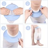 Fasola Cast Cover Knee Adult for Showering Reusable Waterproof Seal view 6