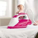 Russell Hobbs Light & Easy Berry Steam Iron 2400W 240ml Ceramic Soleplate view 2