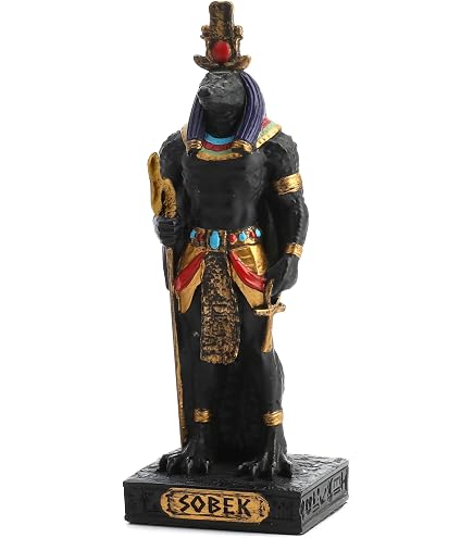 Amazon.com: Veronese Design 11 3/8 Inch Sobek Egyptian God of the