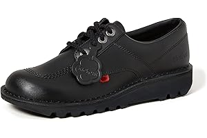 Kickers Men's Kick Lo Core Black Leather Shoes