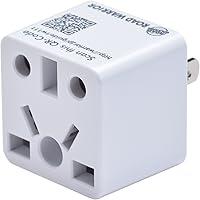 ROAD WARRIOR US Plug Adapter European/UK/China/AUS/India/Brazil to USA Does not Convert Voltage Designed in Japan…