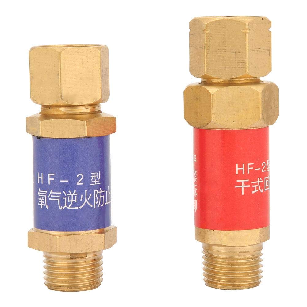1 Pair Flashback Arrestor? Oxygen Acetylene Check Valve Flashback Arrestor Flame Buster M16*1.5 HF-2