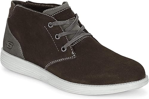 skechers mens suede shoes