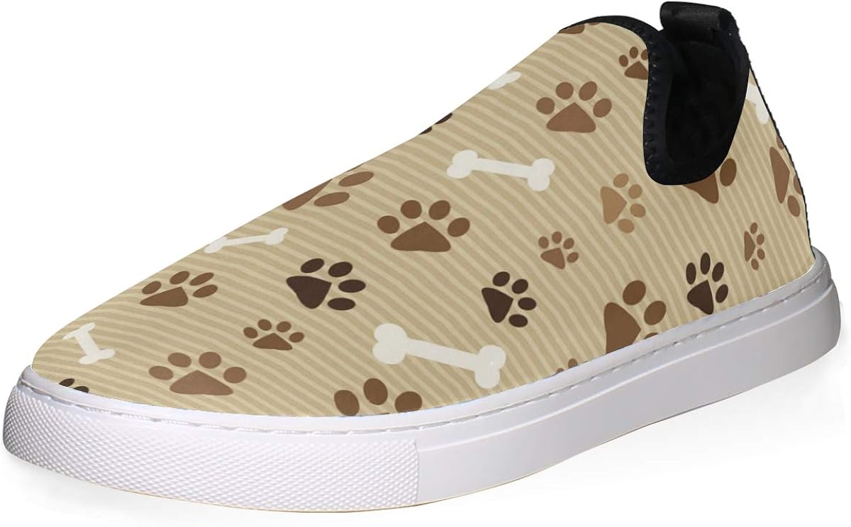 shoes with paw print soles