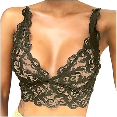 tube top with lace bralette