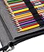 Coloring Book Travel Case Large 10-1/2-Inch-by-12-1/2-Inch Olive