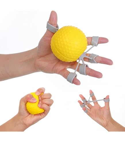 Pelota De Agarre De Mano, Pelota De Ejercicio De Agarre De Manos, Alivio Del Estrés, Mejora