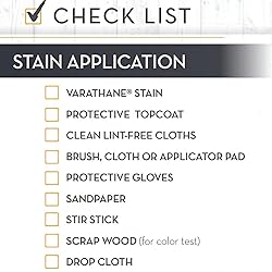 Varathane Rust-Oleum 211806 Wood Stain, Half