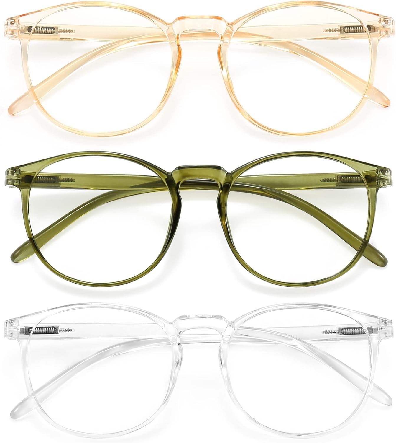 Photo 1 of IBOANN Iconic Blue Light Glasses for Woman - Computer Glasses up to 99% Blue Light Blocking - Anti Eyestrain & UV Glare