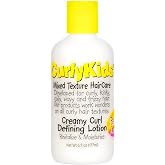 CurlyKids Curl Defining Lotion 6oz | Lightweight Creamy Lotion for Frizz-Free, Soft Curls, Moisturizing &amp; Non-Crunchy