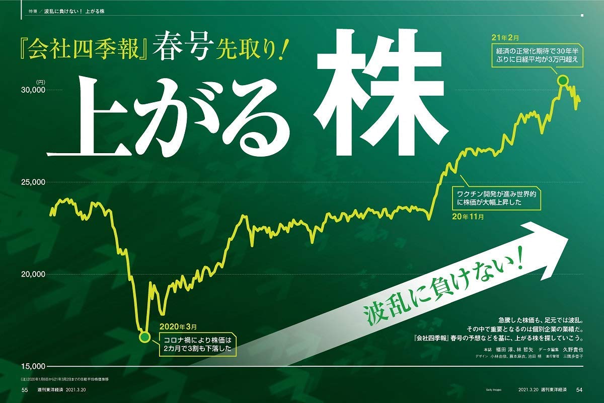 週刊東洋経済 21 3 号 雑誌 波乱に負けない 上がる株 本 通販 Amazon