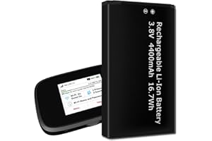 TGXJI Replacement Battery for MiFi 7730L,4400mAh Battery for Verizon Wireless Novatel Mifi Jetpack 7730L 8800L P/N 40123117,Mobile WiFi Hotspot
