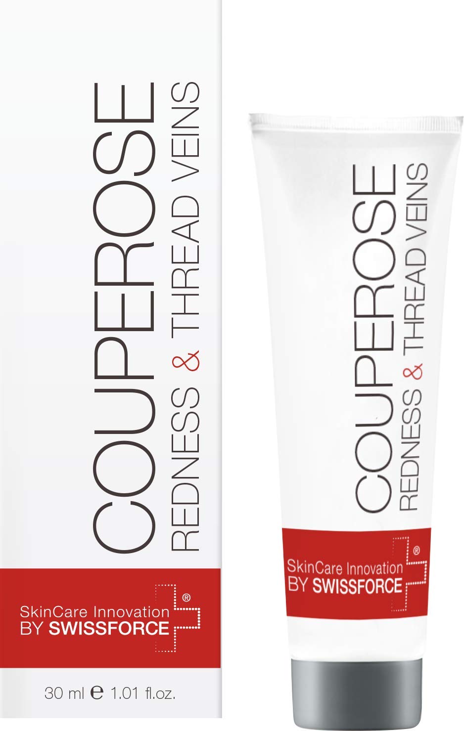 Swissforce Couperose Balm Daily your Swiss daily moisturiser to prevent the appearance of redness of the skin thread veins, 30 ml