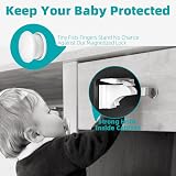 Lychico Child Safety Magnetic Cabinet Locks 10 Locks 2 Keys No Tools view 5