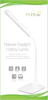 PURElite Natural Daylight Hobby Lamp – Flexible LED Table Desk Light 4 view 7