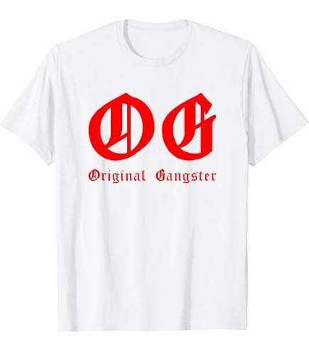 Amazon.com: Original Gangsta T-Shirt : Clothing, Shoes & Jewelry